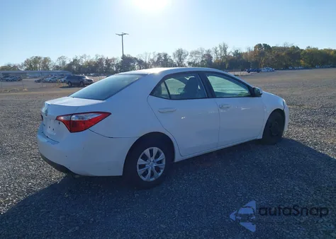 2015 Toyota Corolla L from USA, damaged, VIN 2T1BURHE1FC229920